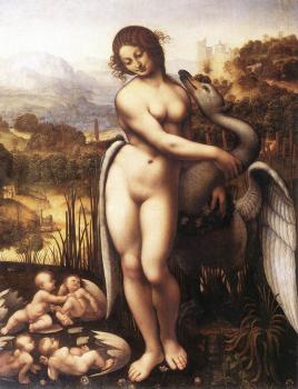 Leonardo Da Vinci : Leda and the Swan